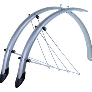 blatníky ORION 28" š=48mm se zástěrkama stříbrné
