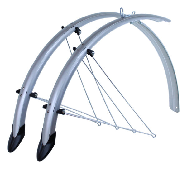 blatníky ORION 28" š=48mm se zástěrkama stříbrné