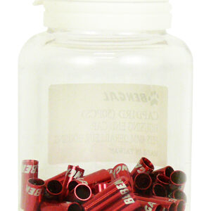 koncovka bowdenu ALLIGATOR 4mm/50ks ALU červená