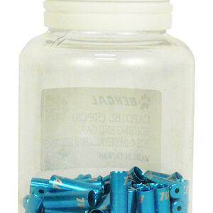 koncovka bowdenu ALLIGATOR 4mm/50ks ALU modrá