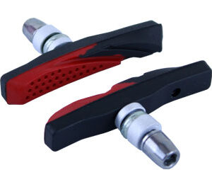 brzd.špalíky MRX-661 2-směsové černo-červené