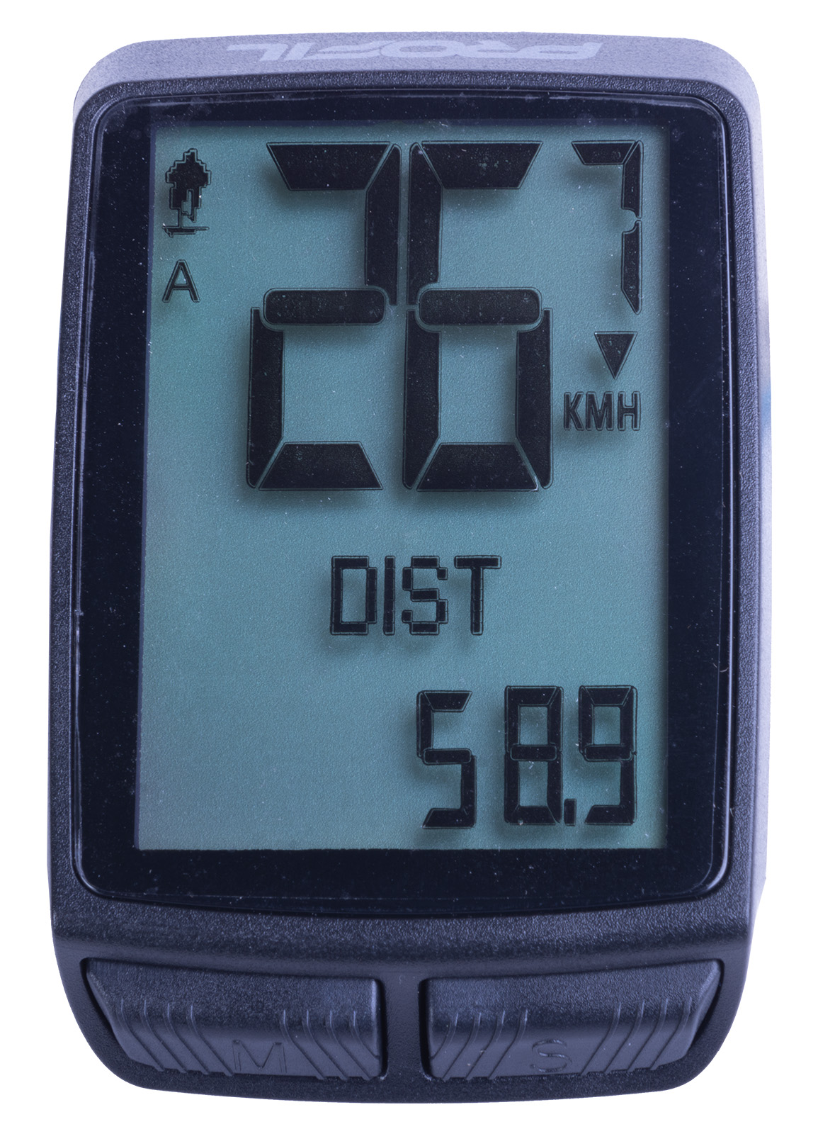 cyklocomputer PROFIL P1504 bezd. černý