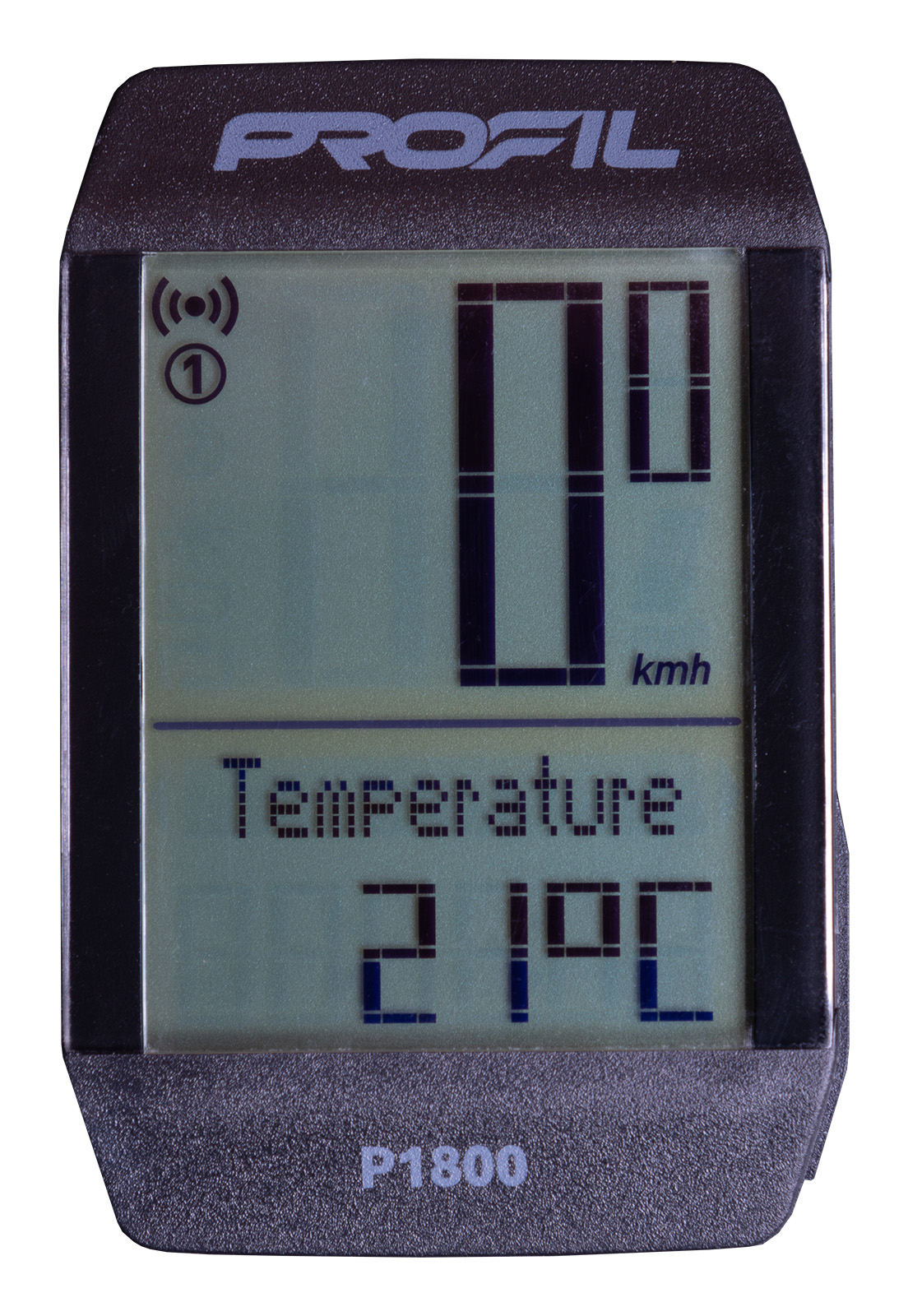 cyklocomputer PROFIL P1800 bezd. černý