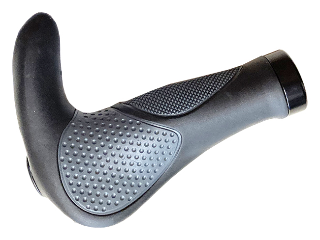 gripy MRX VLG-1185D3 gelový černo-šedý s rohama