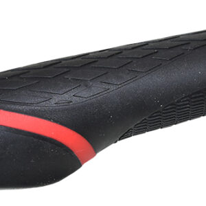 gripy PROFIL 1824D2 ergonom. černo-červený 132mm