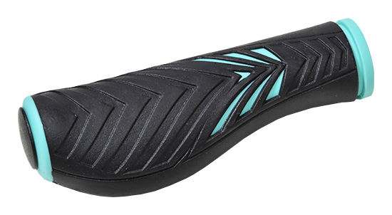 gripy MRX 1133 AD2 ergonom.černo-tyrkysový 125mm