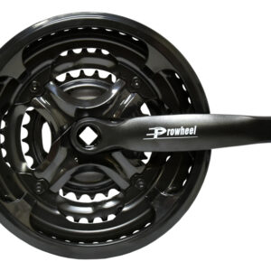 kliky PROWHEEL MY-S841 Fe 48-38-28 170mm kryt čer.