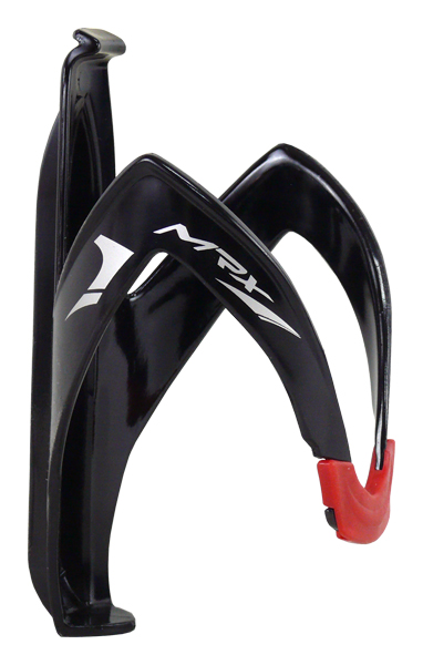 košík na láhev MRX YBC-01 FIBERGLASS černo-červený