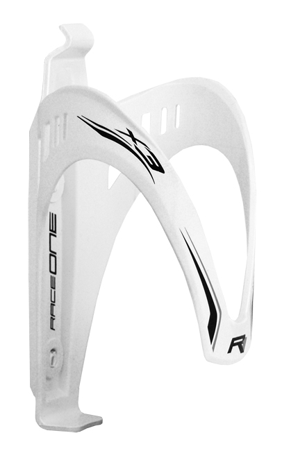 košík na láhev RACE ONE -X3 bílý