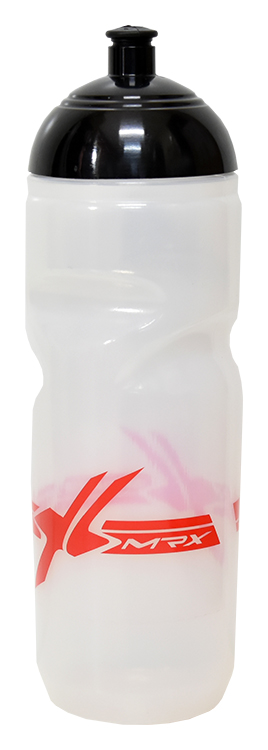 láhev MRX G.800 0,8l transparent-červená