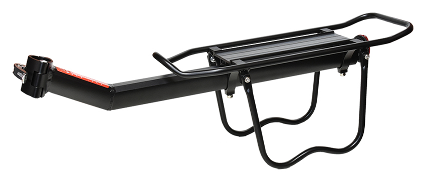 nosič zadní KW-620-05 na sedl. s bočnic.černý