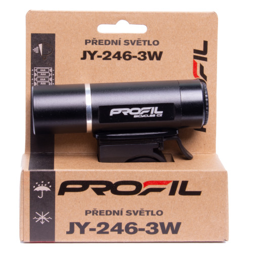 světlo přední PROFIL JY-246 3-Watt - Image 2
