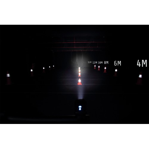 světlo přední MOON METEOR 250 1LED USB černé 250lm - Image 3