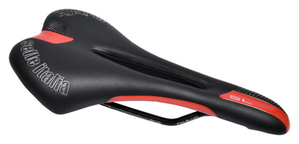 sedlo SELLE ITALIA SL Flow černo-červené