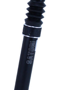 sedlovka ZOOM SP-71 odpruž.27,2/350mm černá matná