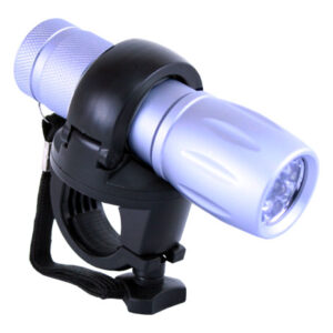 světlo přední MRX-902 Al 9-LED stříbrné