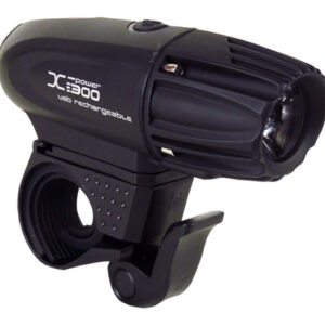 světlo přední MOON XP-300 1LED 300lm USB černé