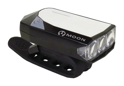 světlo přední MOON GEM 2.0 3LED 16lm USB nabíjecí