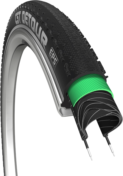 plášť CST 700x38C C3015 DETOUR 60TPI EPS /526