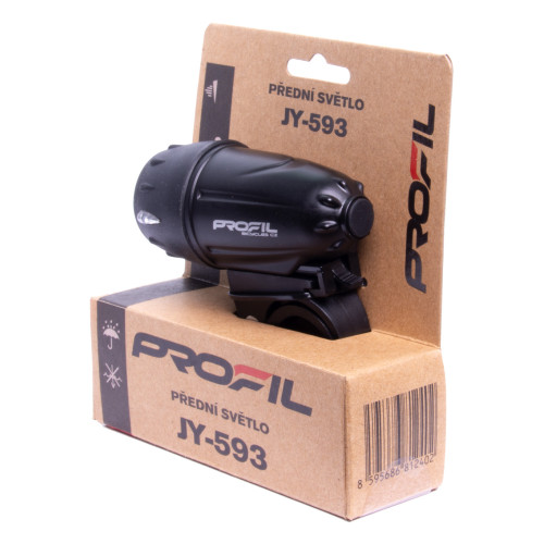 světlo přední PROFIL JY-593 5-LED černé - Image 3