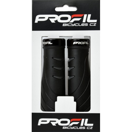 gripy PROFIL VLG-1389 ergonom. černo-šedý GEL - Image 2