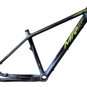 rám 26" MRX carbon černo-stříbrno-zelený
