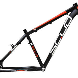 rám 28" SCUD 9SC 21" černo-bílo-červený