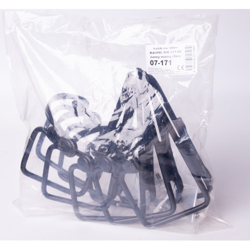 košík na láhev KAIWEI KW-317-02 černý matný (5ks) - Image 2