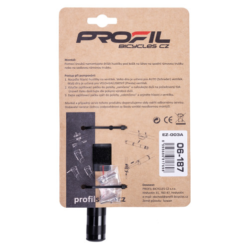 hustilka PROFIL EZ-003A AL 1-cestná s dvojtou hlavicí - Image 6