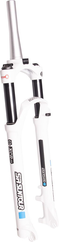 vidl.SUNTOUR XCR32-ATB AIR RL 29" 1 1/8" bílá taper