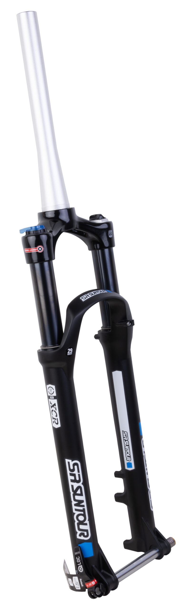 vidl.SUNTOUR XCR32 LO AIR 29" BOOST 15mm taper disc čer.mat