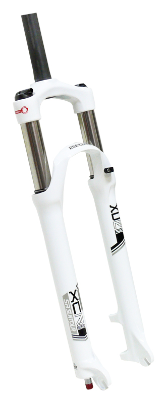 vidl.SUNTOUR XCR RL AIR 29" 1 1/8"-255 disc bílá