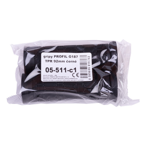 gripy PROFIL G187 TPR 92mm černé - Image 2