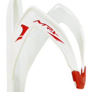 košík na láhev MRX YBC-01 FIBERGLASS bílo-červený