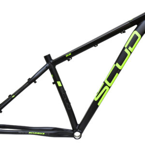 rám 27,5' SCUD 9SC 17' černo-fluo zelený